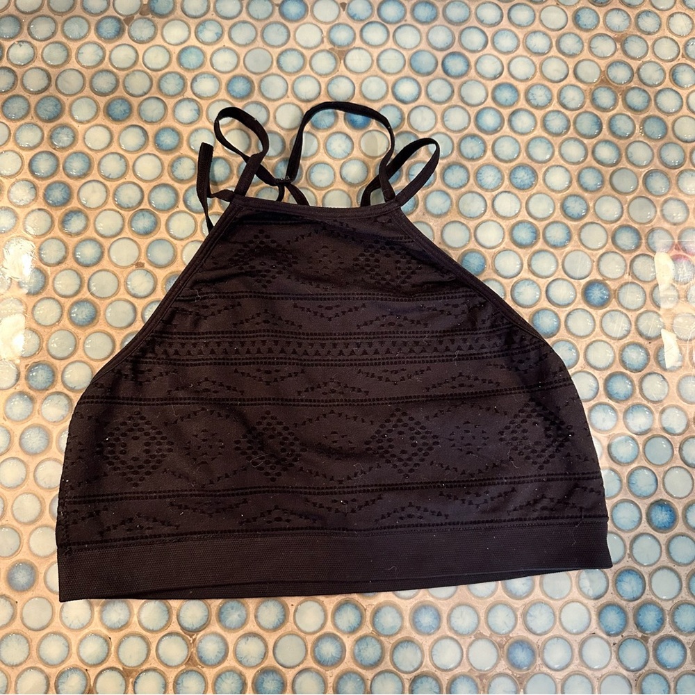Victoria’s Secret High Neck Bralette Top